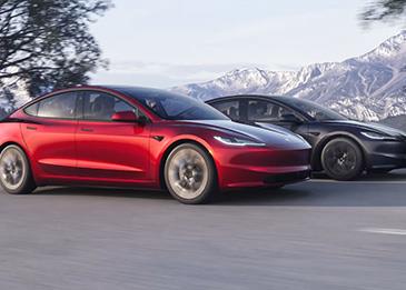 تسلا تكشف النقاب عن النسخة المحدثة من موديل 3