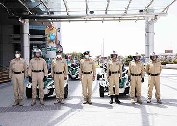 دراجات كانام الفارهة تنضم إلى دوريات شرطة دبي