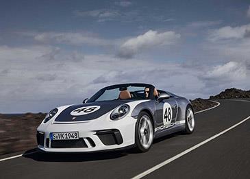 بورش تكشف عن تكلفة طراز "911 سبيدستر"