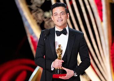 رامي مالك يحصد جائزة الأوسكار كأفضل ممثل