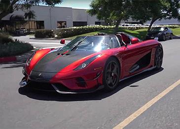 "ريجيرا كوينيجسيج" تسجل رقمًا قياسيًا في عالم السرعة