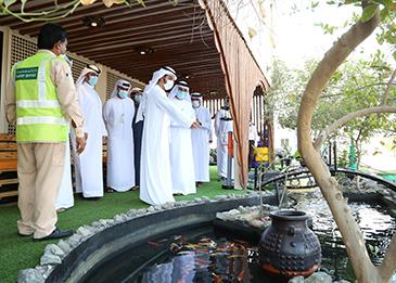 بلدية الشارقة تدشن أول حديقة مصغرة صديقة للبيئة