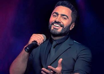 تامر حسني وزوجته بسمة يعلنان طلاقهما