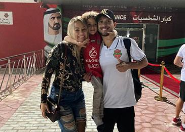 زوجة لاعب نادي الهلال ليوناردو دي سوزا لا ترغب بمغادرة دبي