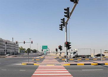 إشارات مرورية متنقلة بـ"واي فاي" في رأس الخيمة