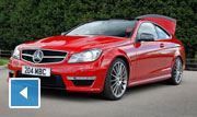 إختبار سيارات AMG في أبو ظبي