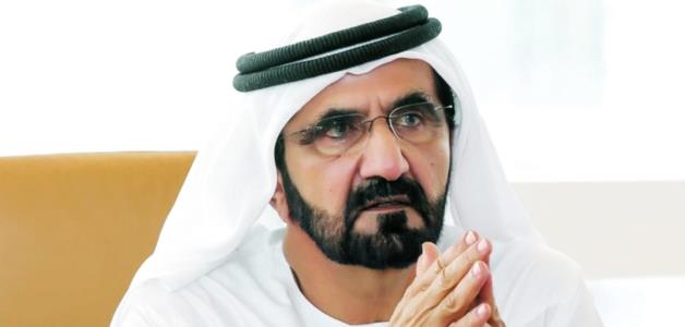ابنة الشيخ محمد بن راشد تنشر صورة له هو يحمل حفيدته البالغة من العمر 4 أشهر