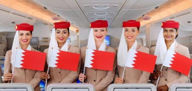 "طيران الإمارات" تحتفل بمرور 20 عامًا في خدمة البحرين