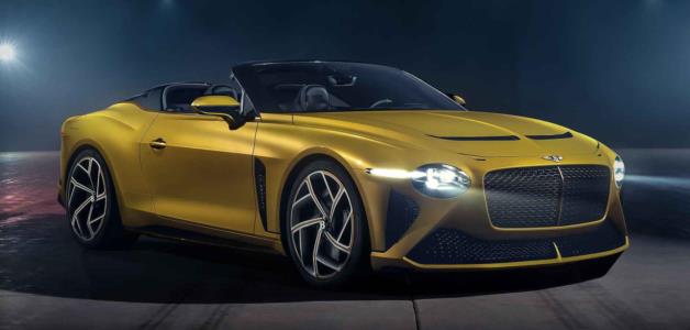 بنتلي تعلن عن أفخم سياراتها Bacalar Roadster