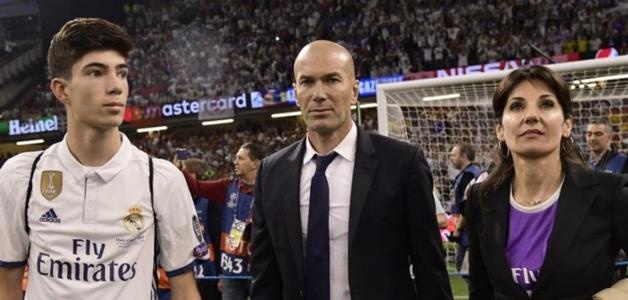 زيدان يصعد ابنه الثالث "ثيو" لتدريبات ريال مدريد