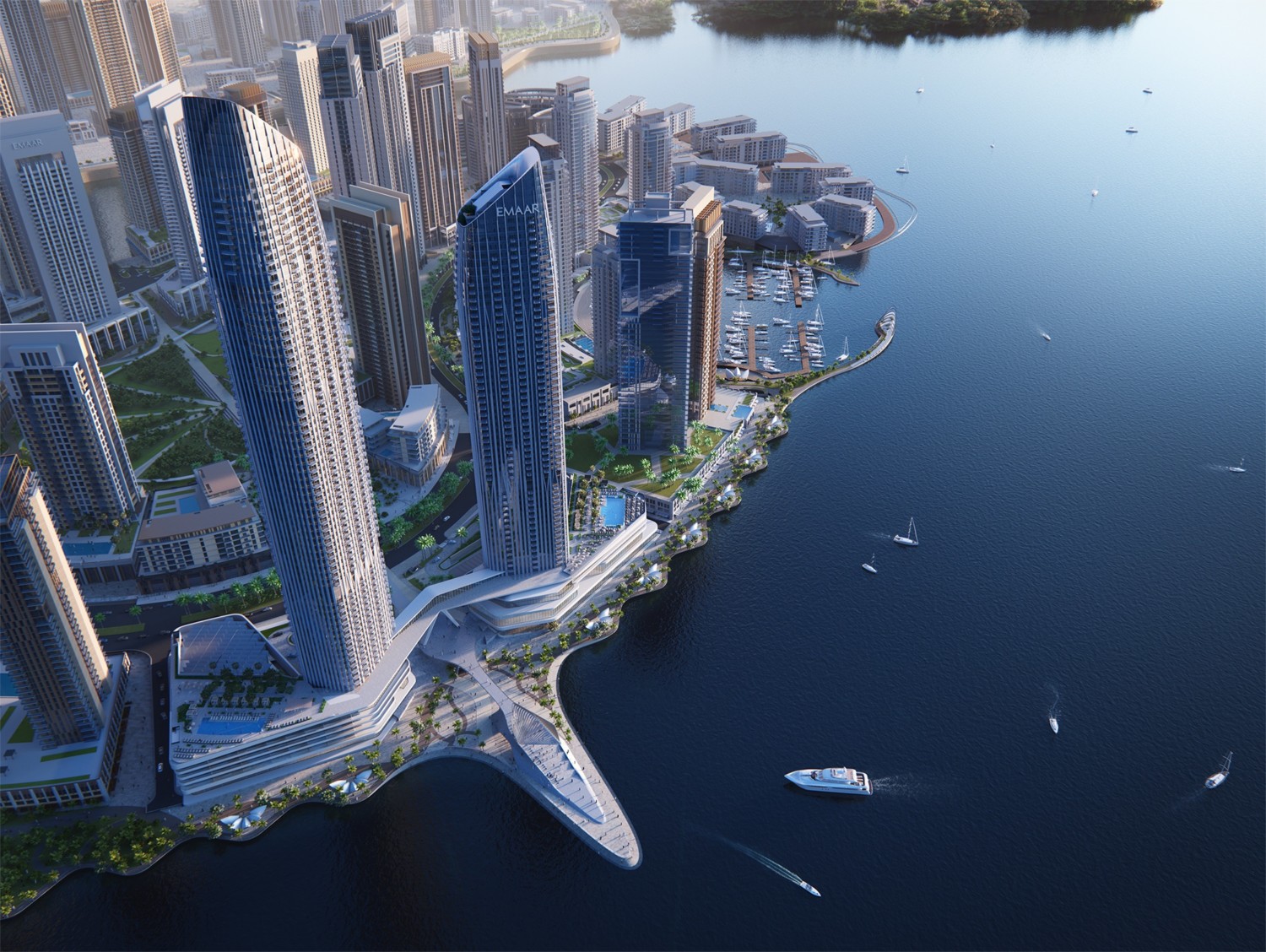 شركة إعمار تكشف عن خططها لبناء فندق جديد بمنطقة Creek Harbour