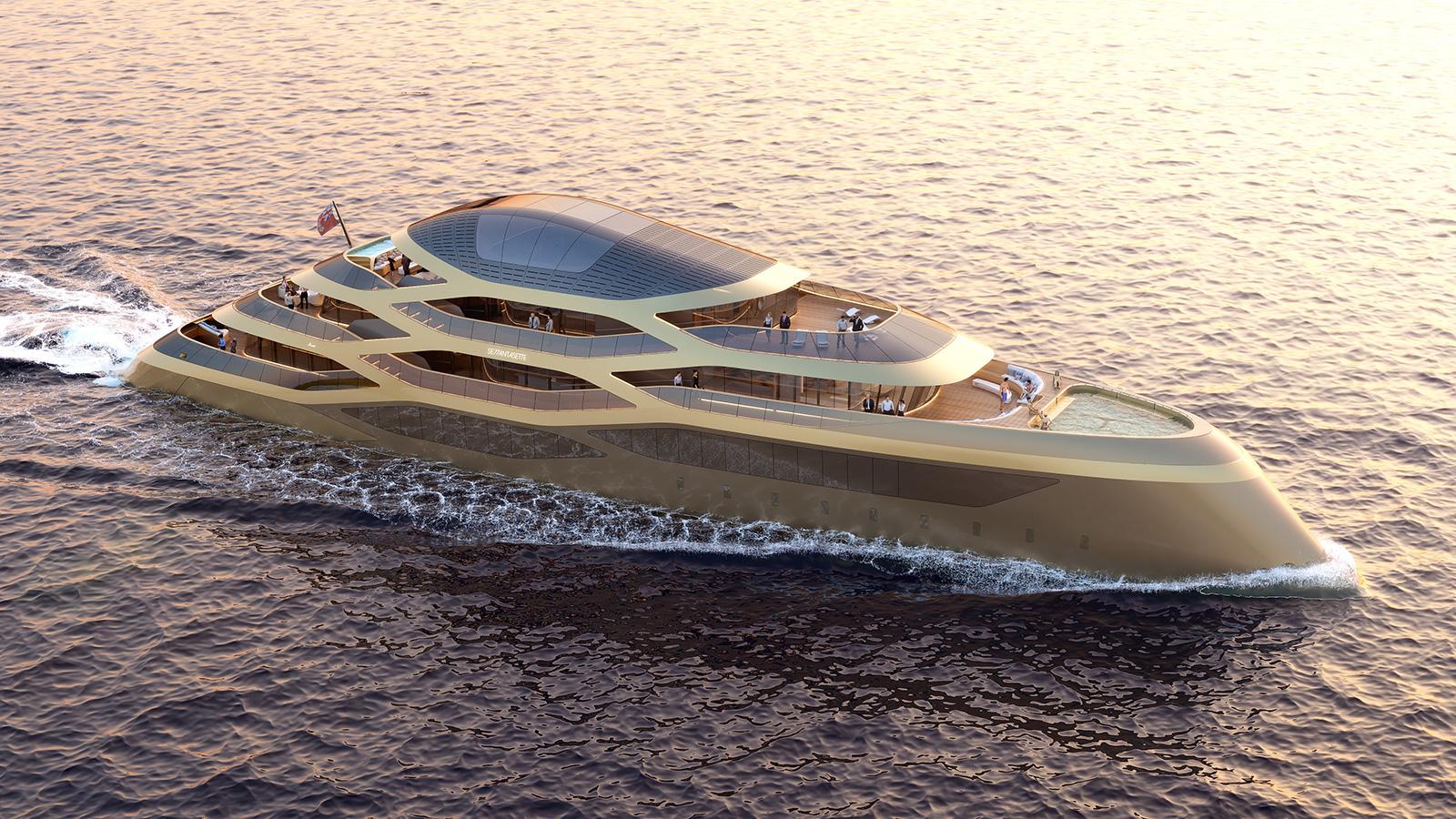 Benetti تتعاون مع Fernando Romero لتقديم نسخة تجريبية من يخت Se77antasette