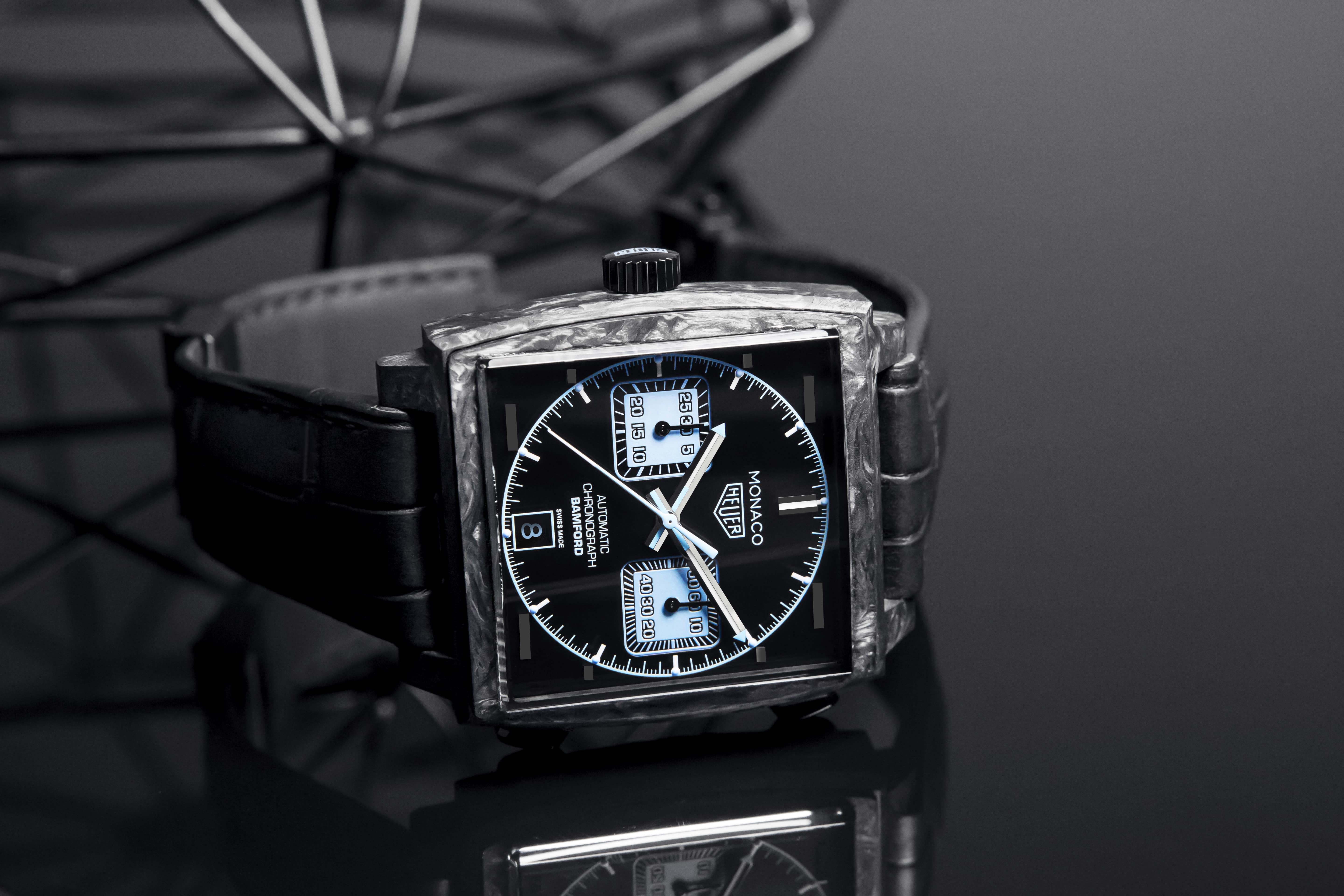 شركة TAG Heuer تتعاون مع شركة  Bamford Watch Department