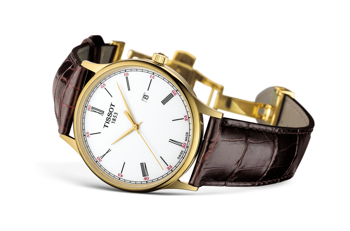 ذوق رفيع على النحو التقليدي ساعة Tissot Rose Dream Quartz Gold