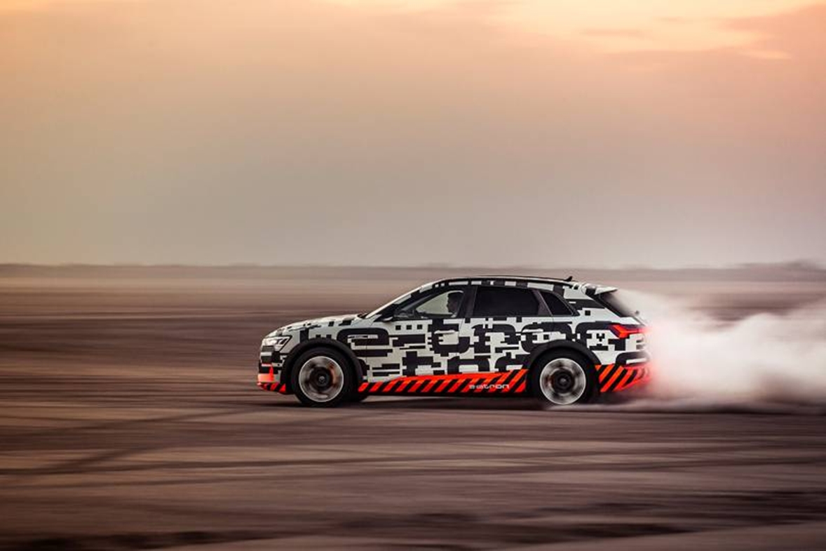 القيادة الأولى لأودي e-tron 2019