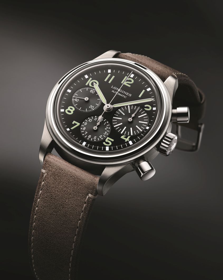 Longines تعود بالزمن لعام 1930 عبر ساعة Avigation BigEye الجديدة