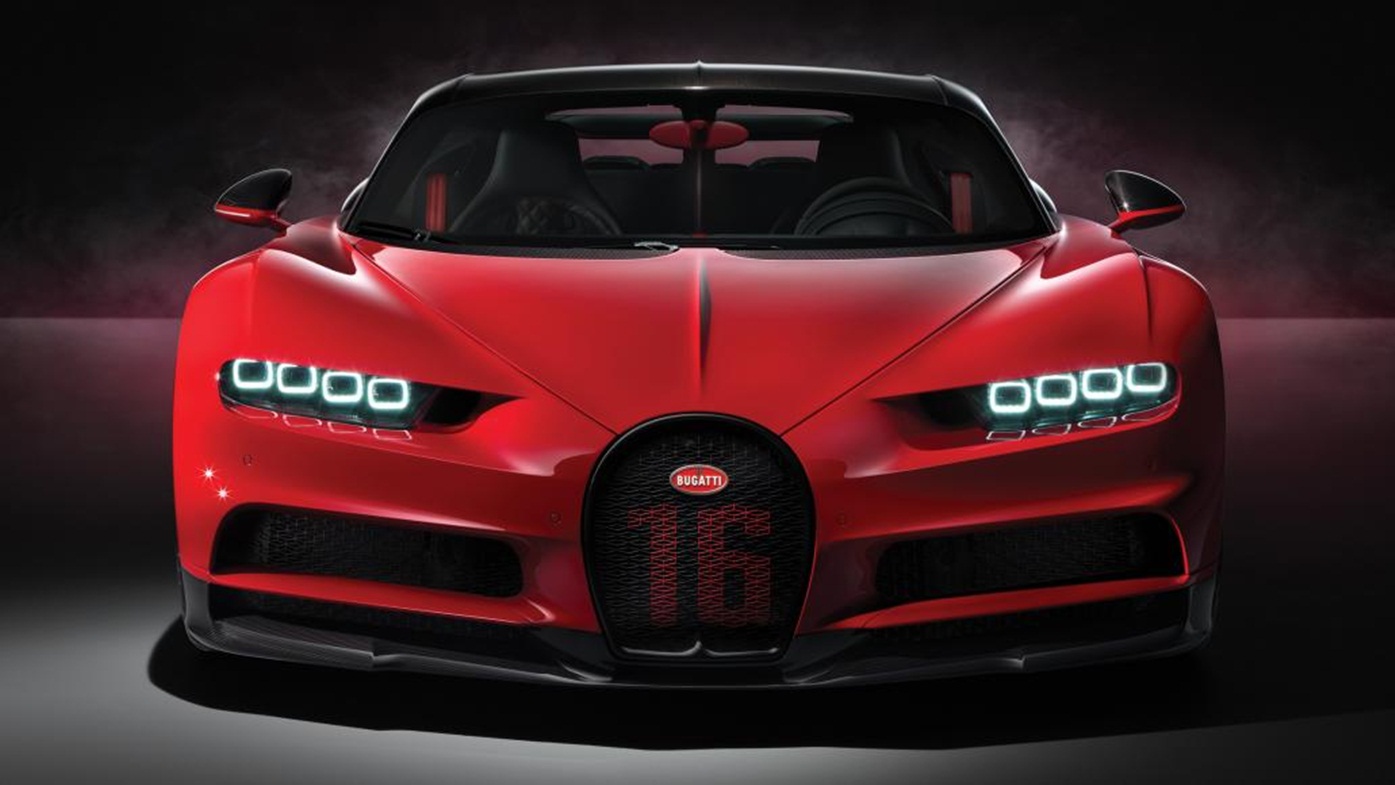 بوجاتي تكشف عن سيارة الأحلام الخارقة ... M Chiron Sport