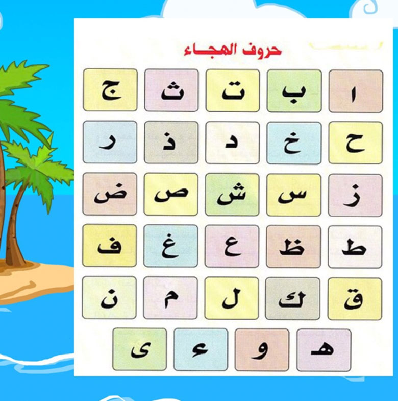حروف الهجاء للأطفال Ra2ed