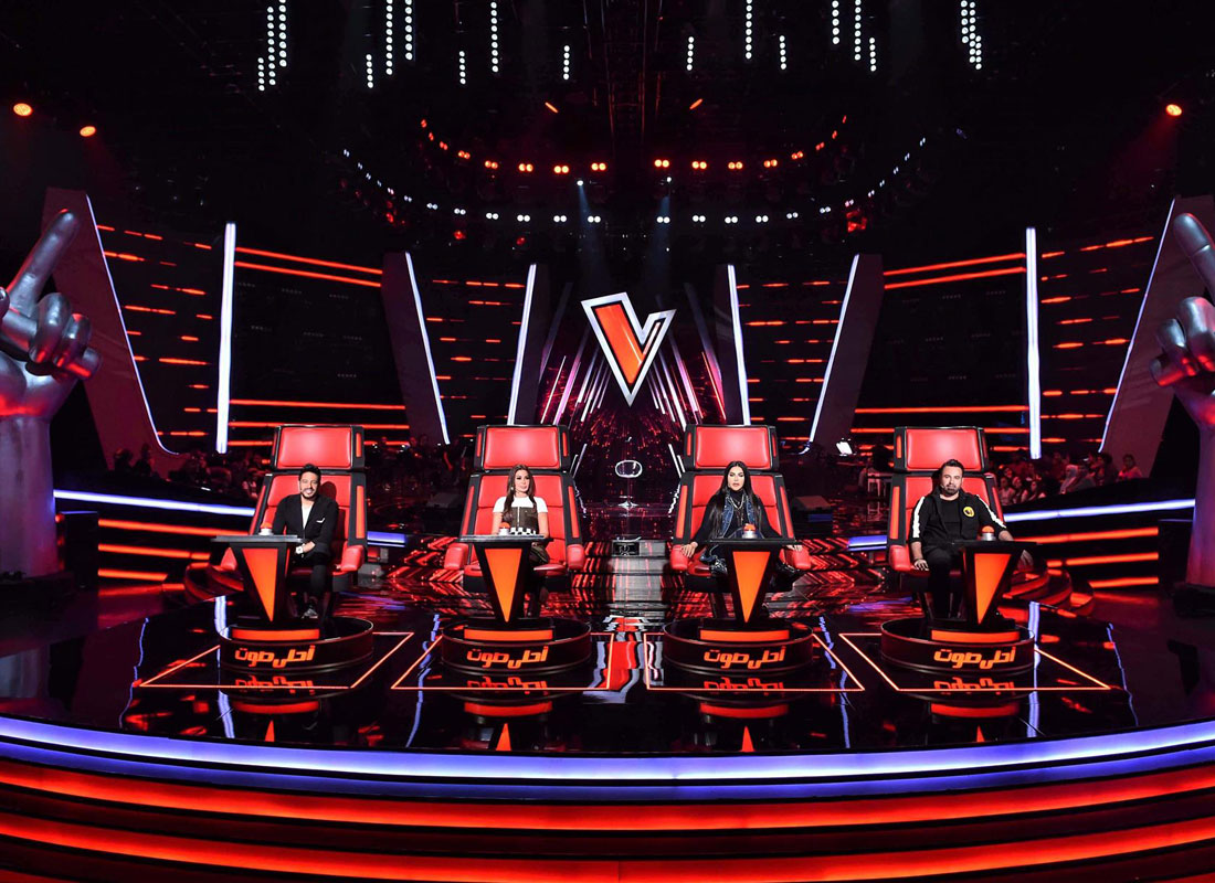 إنطلاق أولى حلقات "the Voice" بموسمه الرابع