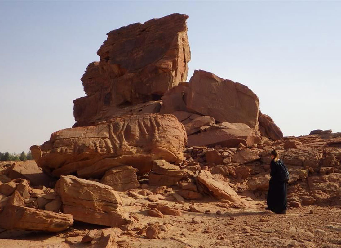اكتشاف منحوتات عمرها 2000 عام في السعودية!