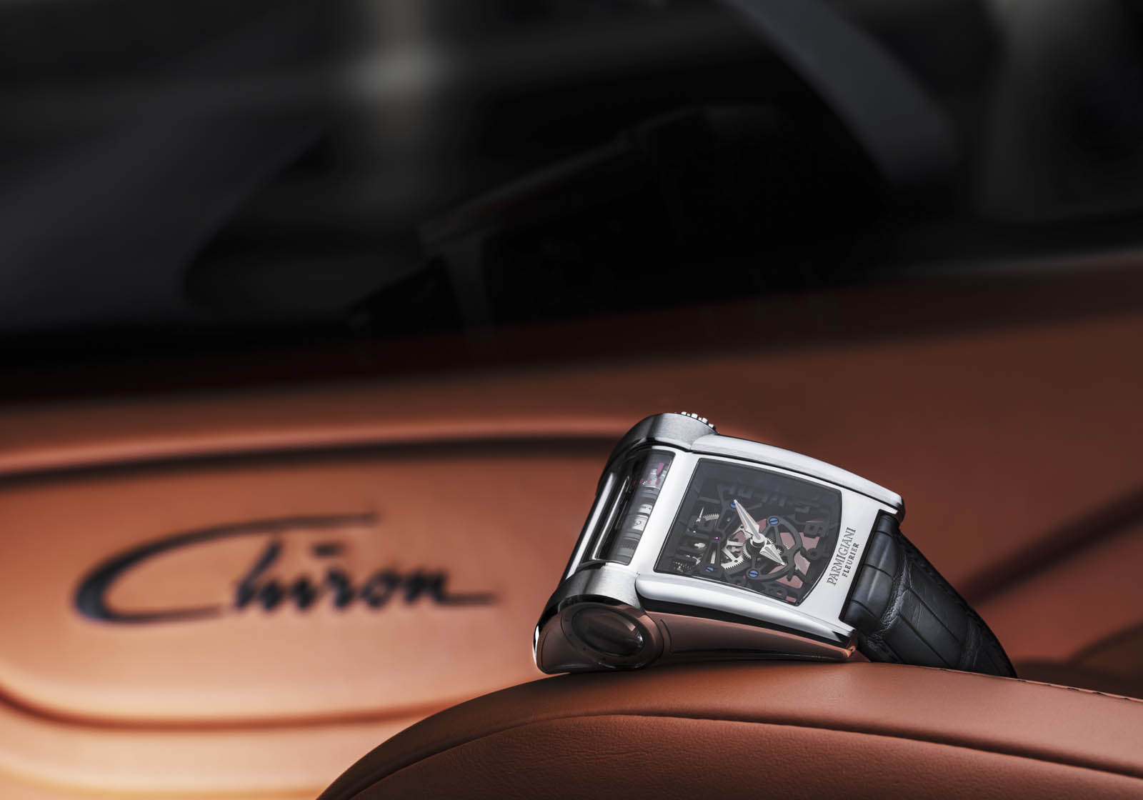 Parmigiani تنتج إصدارا حصريا من ساعة مستوحاة من بوجاتي شيرون