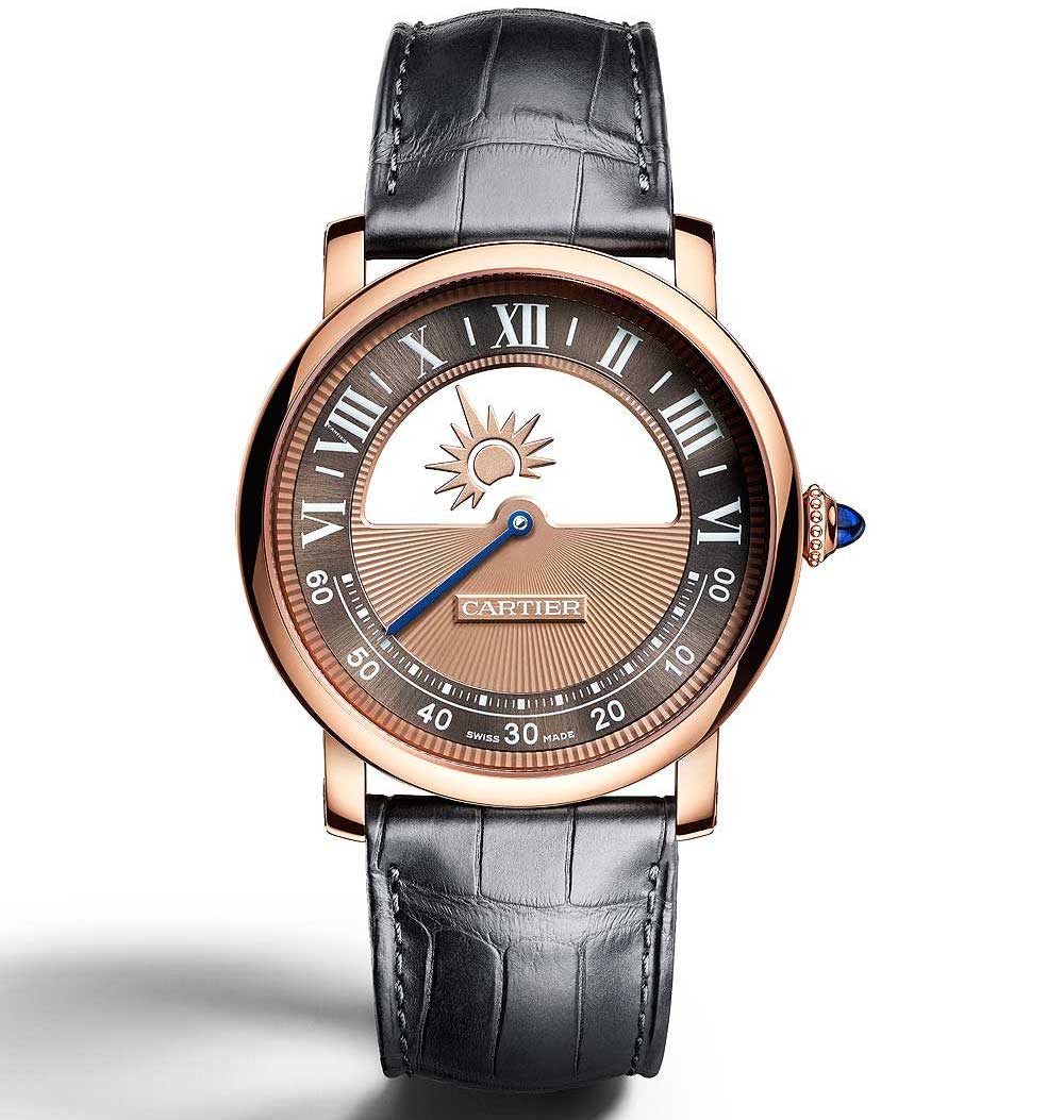كارتييه تقدم ساعة Rotonde de Cartier Mysterious Day & Night ب 63 ألف دولار