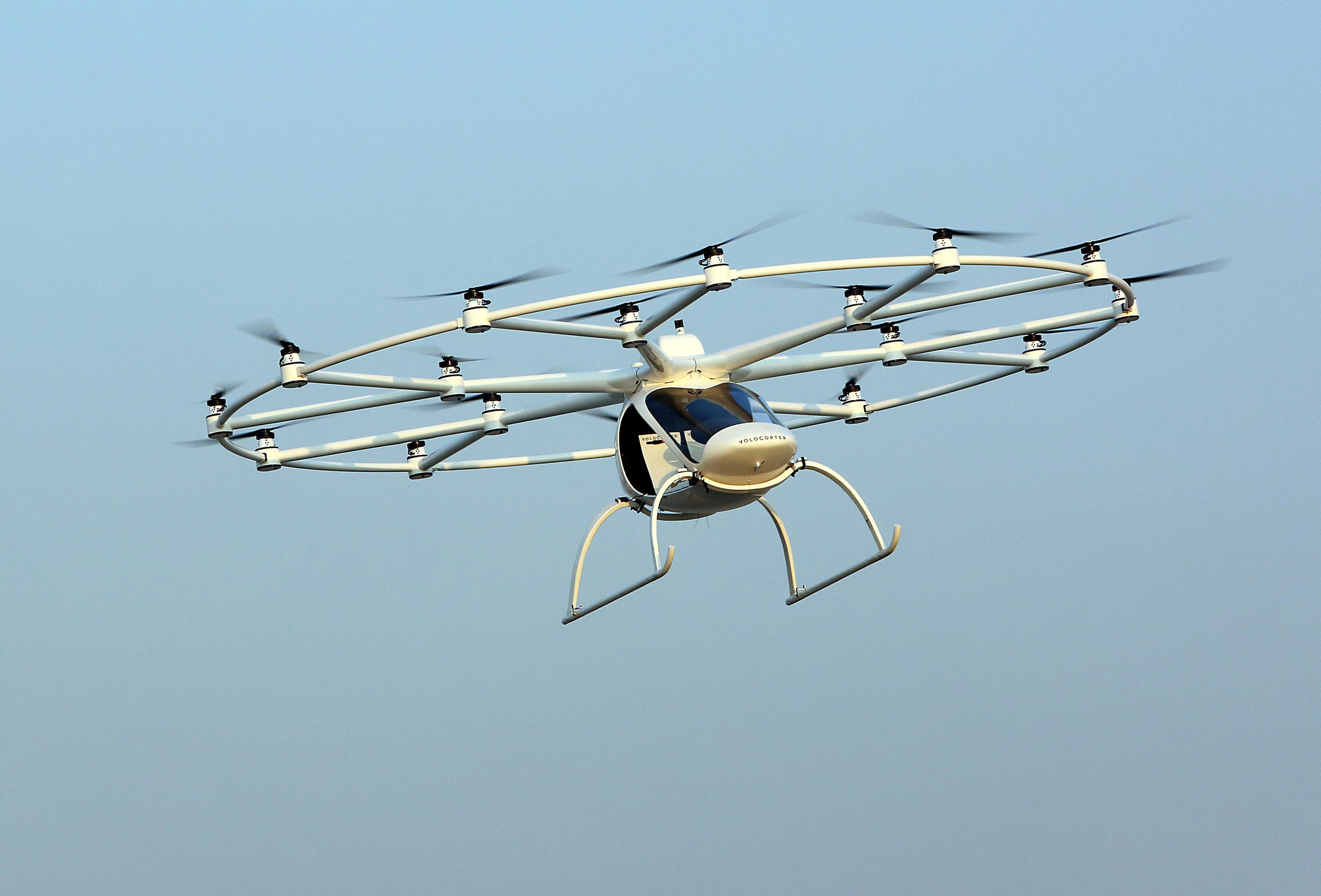 Volocopter تعلن عن إصدار سيارة أجرة طائرة خلال عامين أو ثلاثة