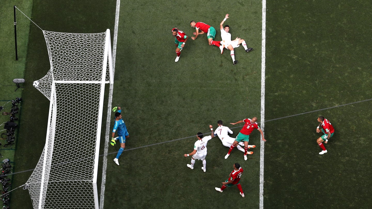 رونالدو يخرج المغرب من كأس العالم
