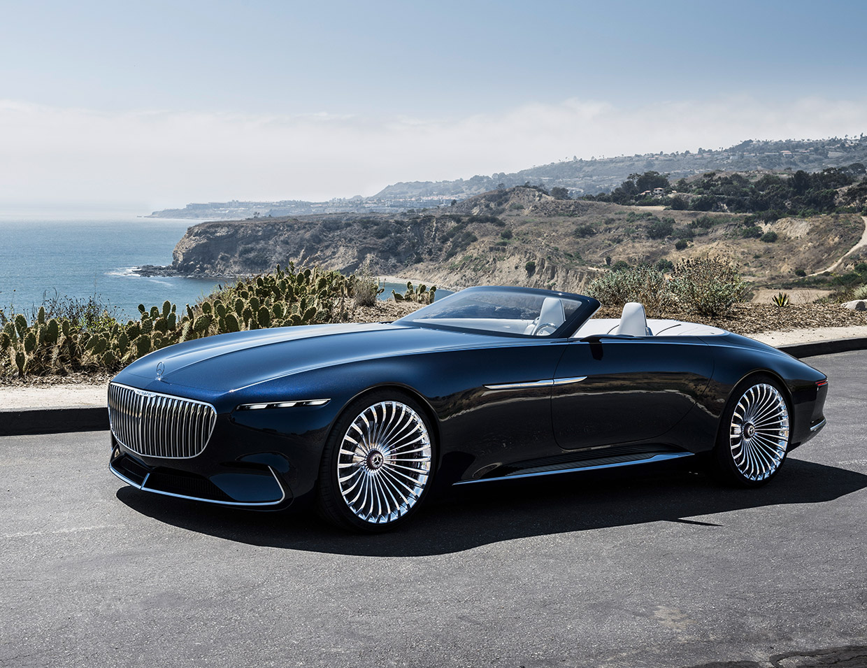 نظرة على سيارة Vision Mercedes-Maybach 6 Cabriolet المبهرة