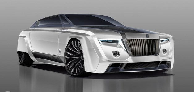 التصميمات المتوقعة لسيارة رولز رويس فانتوم التي ستنتج في 2050