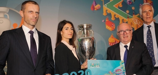 الكشف عن شعار "يورو 2020" من قبل اليويفا