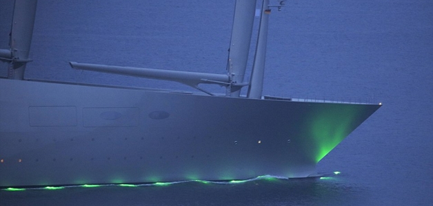 يخت sailing yacht A يتحرك من ألمانيا في طريقه لمالكه الروسي