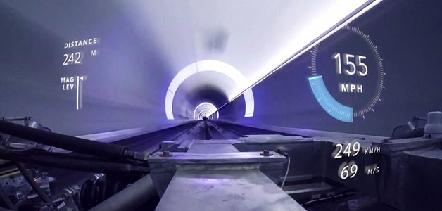 شركة Hyperloop One تختبر مركبة ركاب خاصة بها