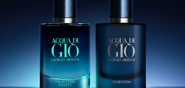 اعكس حبك للمغامرة هذا الصيف مع عطر PROFONDO LIGHTS ACQUA DI GIÒ من جورجيو أرماني