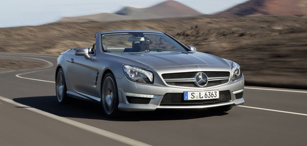 قصة اندفاع تتجدد مع سيارة SL 63 AMG الجديدة 