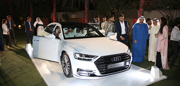 سيارة Audi A8 الجديدة تصل إلى صالات النابوده