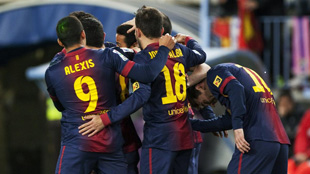 برشلونة يتعادل بطعم الهزيمة مع ملقا بكأس اسبانيا