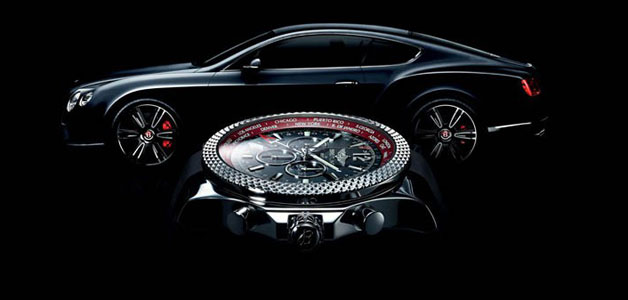 بنتلي تطلق ساعة Breitling Bentley GMT V8