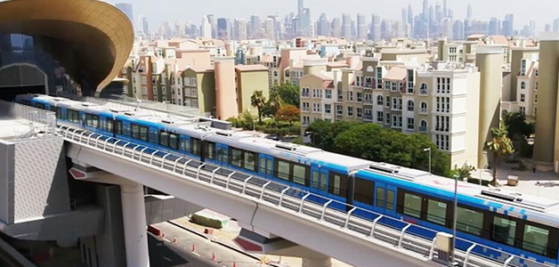 طرق دبي تفتتح محطة جبل علي والحدائق وديسكفري غاردنز والفرجان في مسار 2020