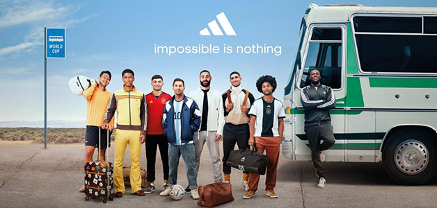 نجوم adidas  لكرة القدم يجتمعون في فيلم "Family Reunion" الفريد