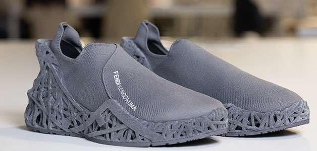 أكسسوارات هندسية ملفتة من دار FENDI و KENGO KUMA