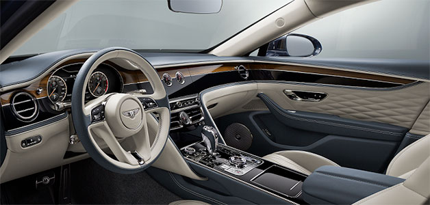 اختبر تجربة موسيقية لا تضاهى في سيارة فلاينغ سبور الجديدة مع نظام صوت Naim for Bently