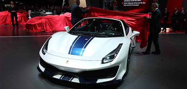 فيراري 488 Pista: الطراز المكشوف ذو الأداء الأعلى لعلامة الحصان الجامح