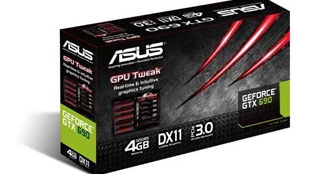 أسوس تقدم بطاقة GeForce® GTX 690 الرسومية بمعالج رسومي مزدوج 