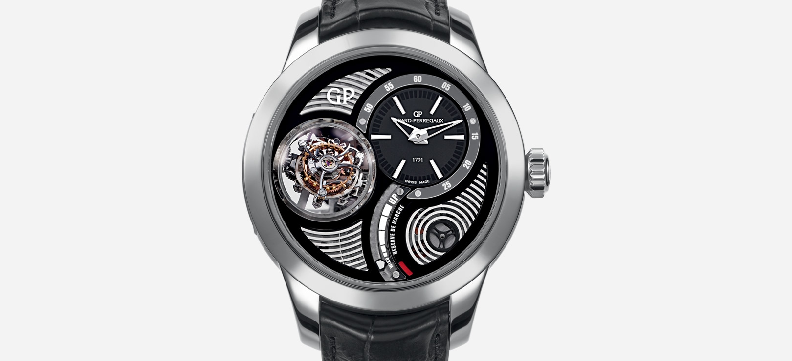 ساعة Tris Axis Tourbillon الجديدة لعام 2016 من Girard-Perregaux