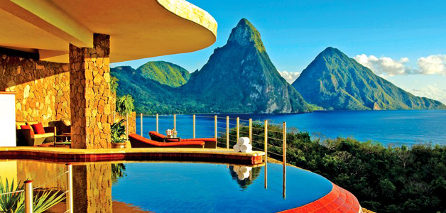 Jade Mountain في الكاريبي: منتجع معزول عن العالم والخيار الأفضل للعشّاق