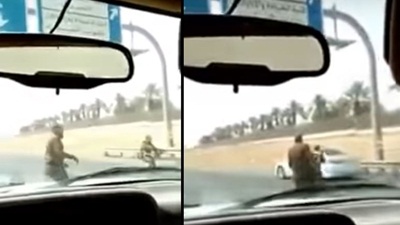 شاهد .. مطاردة بالسيارات في شوارع المملكة