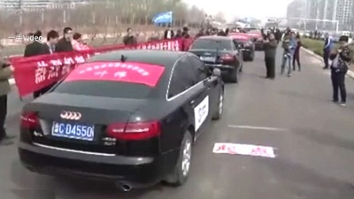 يجر أكثر من 12 طن بهذه الطريقة الغريبة .. فيديو