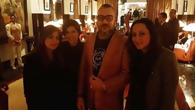 شاهد أول صور العاهل المغربي في 2017