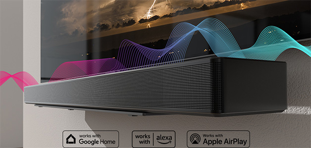 ارتقِ بإحتفالات العيد مع جودة الصوت الممتازة مع مكبر صوت LG SoundBar SC9S